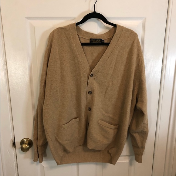 Vintage Brooks Brothers Wool Cardigan XL